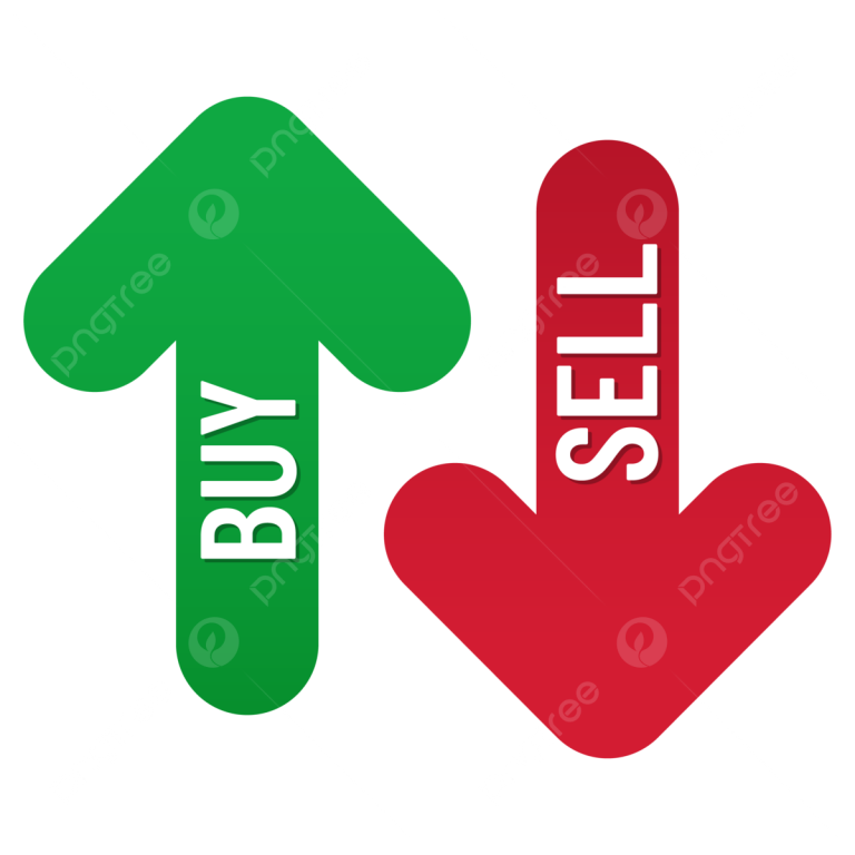 Trading Green And Red Buy Sell Arrow Sign Vector, Buy Sell, Buy Sell ...