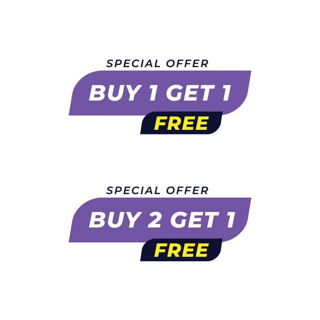 Transparent Buy 1 Get Free Promotional Banner Design Vector, Buy 1 Get ...